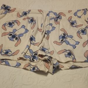 Cute Character Print Pajama Shorts